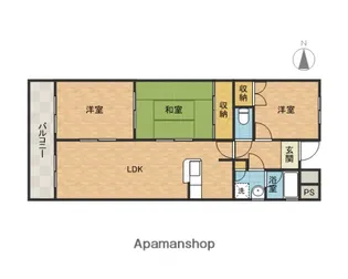 アクトパレス【2階】の間取り
