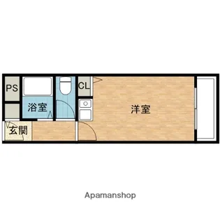 サンフォレスト新中条【3階】の間取り