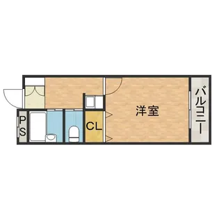 サンピア南茨木【1階】の間取り