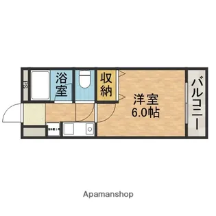 オーク・ピア【1階】の間取り