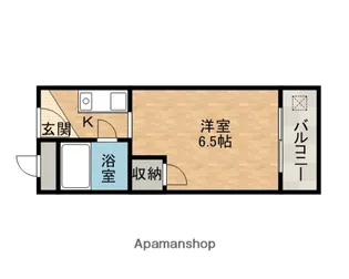 ルーミングハウス梶【3階】の間取り