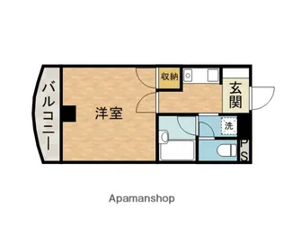 グランディール茨木【2階】の間取り