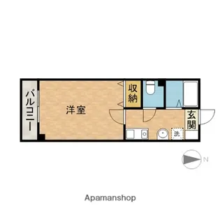 コラソン パラシオ【4階】の間取り