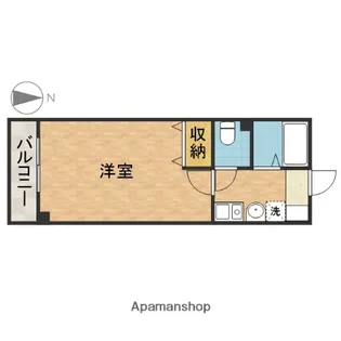 コラソン・パラシオ【6階】の間取り