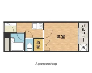 宮元7番館【1階】の間取り