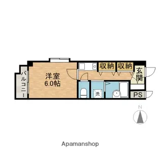 シェリール茨木【4階】の間取り
