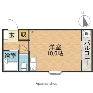 サンフィル茨木【2階】の間取り