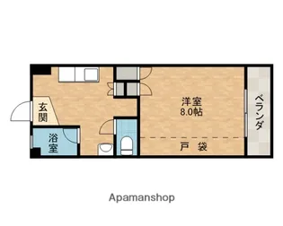 メゾン茨木【9階】の間取り