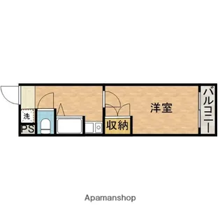 ヴィラサンク【2階】の間取り