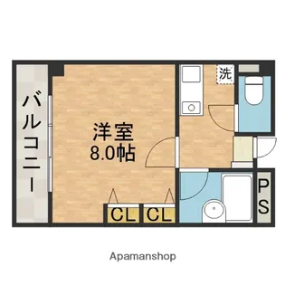 セリバノーブル【5階】の間取り