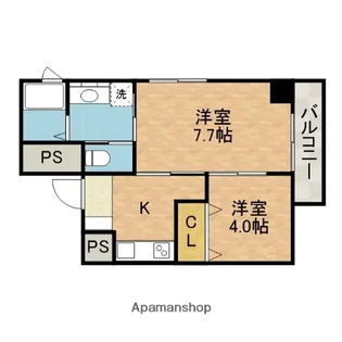 Navi3【7階】の間取り