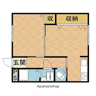 霜月荘【2階】の間取り