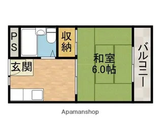 ラ シャンブル【3階】の間取り