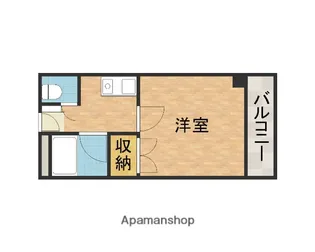 大阪府茨木市末広町【マンション】の間取り