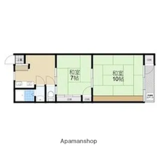三和住宅第10マンション【3階】の間取り