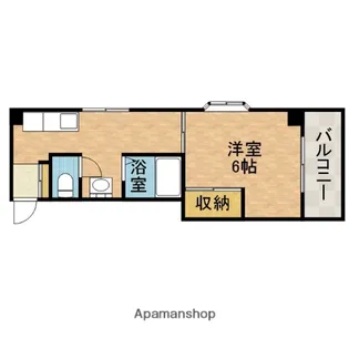 ピュア茨木【3階】の間取り