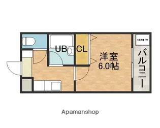 サンワNO,36マンション【2階】の間取り