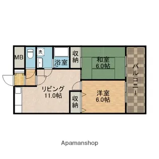 Am’s court【3階】の間取り