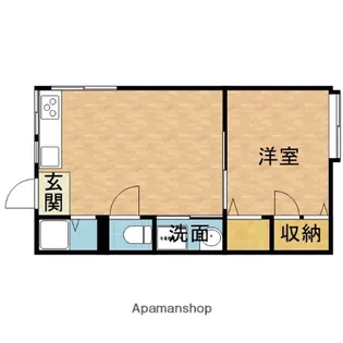 長瀬ハイツ【2階】の間取り