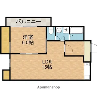 MITSUIマンション【1階】の間取り