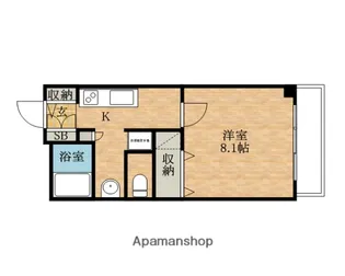 クレール南茨木【3階】の間取り