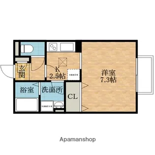 コロデカーサ【2階】の間取り