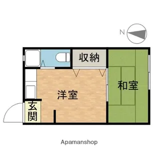 関山ビル【5階】の間取り