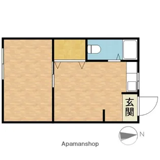 関山ビル【3階】の間取り