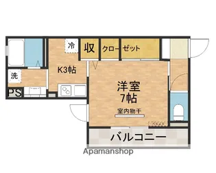 パレ ブロン【2階】の間取り