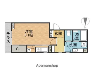 GⅠ−ZⅢ【3階】の間取り
