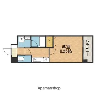カサルテ吹田青葉丘【1階】の間取り