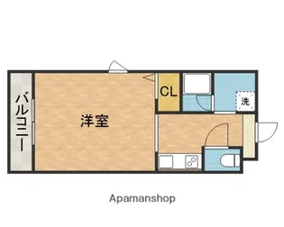 SATSUMA−7(旧 第7薩摩マンション)【3階】の間取り