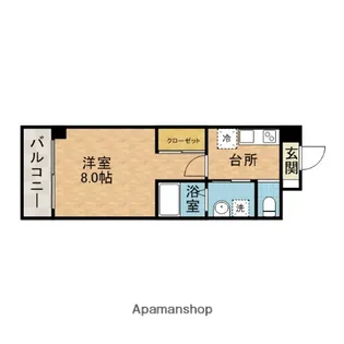 トレエッセ茨木【3階】の間取り