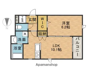 FLORA【1階】の間取り