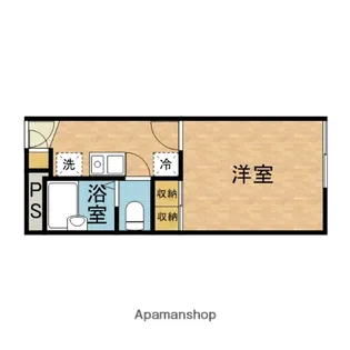 竹橋町マンション【2階】の間取り