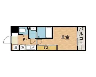 MASUno茨木【2階】の間取り