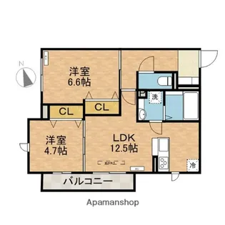グレイスソフィア千里丘【3階】の間取り