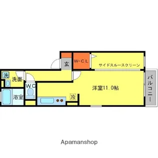 ストーク小野原【1階】の間取り