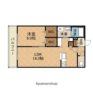 POPULAR【2階】の間取り