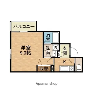 グランメール泉Ⅱ【1階】の間取り
