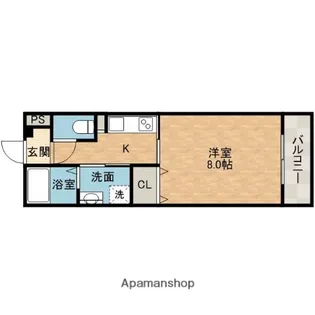 ネクスプロス千里丘【1階】の間取り