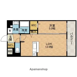 大阪府高槻市城西町【マンション】の間取り