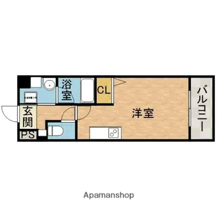 パストラル美喜【1階】の間取り