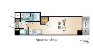 アルカディア茨木末広町【5階】の間取り