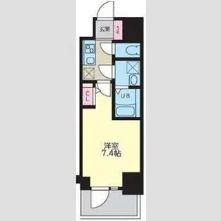 S-RESIDENCE千里丘【5階】の間取り
