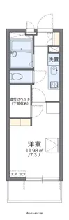 リブラレジデンス茨木【2階】の間取り