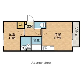 NEO GALANTE【1階】の間取り