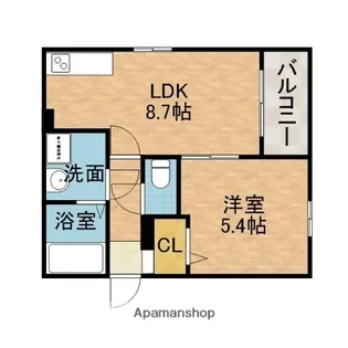 ネオガランテ【3階】の間取り