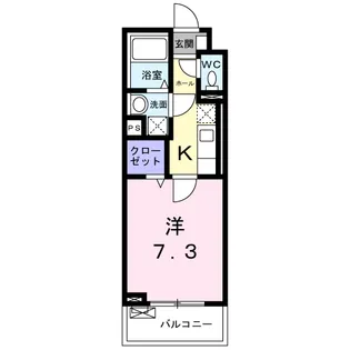 サニーレジデンス茨木【5階】の間取り