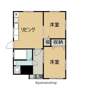 大阪府茨木市田中町【一戸建】の間取り